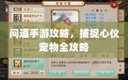 问道手游攻略，捕捉心仪宠物全攻略