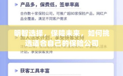 如何明智挑选保险公司，为未来保驾护航？