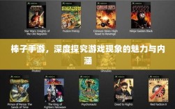 棒子手游，深度探究游戏现象的魅力与内涵