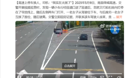 高速路口停车换人被罚，女司机因疲劳停车遭处罚