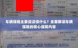 全面解读，车辆保险的核心保障内容应涵盖哪些关键保障？
