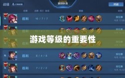 游戏等级的重要性与适度游戏态度，手游远征是否必须满级？