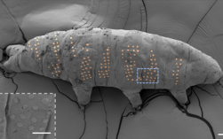 西湖大学团队首创冰刻技术为水熊虫精细纹身，微型生物纹身艺术探索