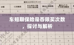 车短期保险的购买次数限制，探讨与解析