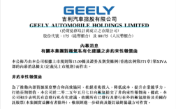 吉利汽车建议私有化极氪，每股作价2.57美元
