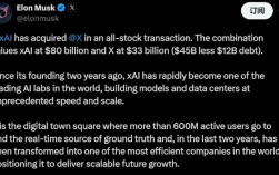 世界AI巨头重磅变革！马斯克宣布收购xAI，估值高达惊人数字！
