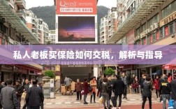 私人老板购买保险的税务解析与指导