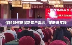 保险拓展新客户需求的策略与实践探索