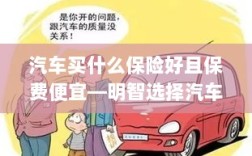 如何明智选择汽车保险策略，保障全面且保费实惠的保险推荐
