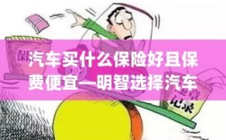 如何明智选择汽车保险策略，保障全面且保费实惠的保险推荐