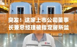 这家上市公司高层突发变故，董事长兼总经理被指定居所监视居住