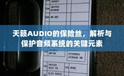 天籁AUDIO保险丝，解析与音频系统保护的关键要素