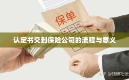 认定书交到保险公司的流程及其意义解析