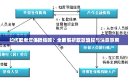全面解析，老年保险取款流程与注意事项指南