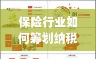 保险行业的纳税筹划策略与方案解析