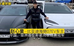 比亚迪车主再添殊荣，赵心童喜提海狮07EV新能源汽车