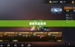 CF手游新手入门装备推荐指南，购买哪些装备更适合新手？