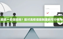 高校保险制度探讨，大学生统一买保险的可行性与必要性分析