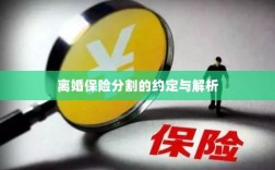 离婚保险分割的约定详解与解析