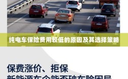 纯电车保险费用较低的原因与选择策略解析