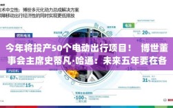 博世未来五年瞄准行业前三，50个电动出行项目投产助力市场布局标题建议， 博世加速电动出行布局，50个项目投产，瞄准行业前三位置