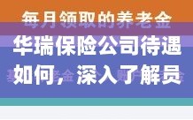 华瑞保险公司员工待遇与体验深度解析