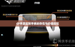 CF手游定制手柄的存在与价值探究