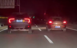 高速龟速车再现，如何应对挡路行为，远光灯无效的治疗之法