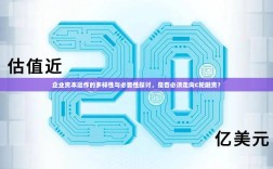 企业资本运作的多样性与必要性探讨，是否必须走向C轮融资？