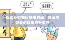 保险业务效率与效果双重提升的时间安排策略探讨