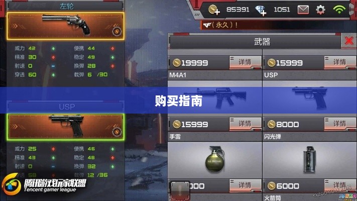 CF手游新手装备与道具购买指南-图1