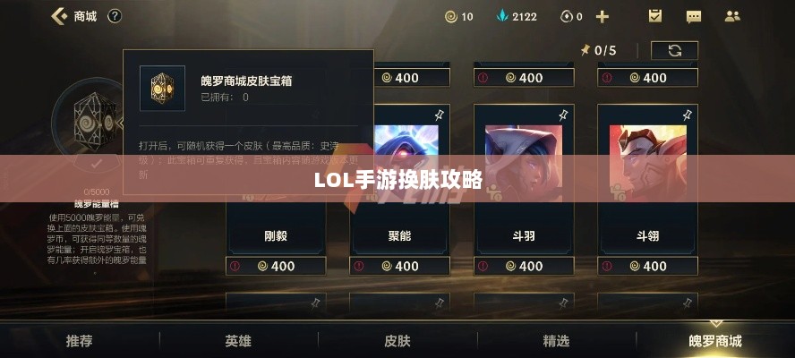 LOL手游换肤攻略，最佳换肤工具选择指南-图1
