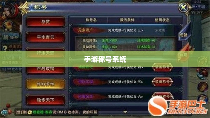 手游缺乏称号系统,探究原因与潜在影响-图1 手游缺乏称号系统,探究原因与潜在影响-图1