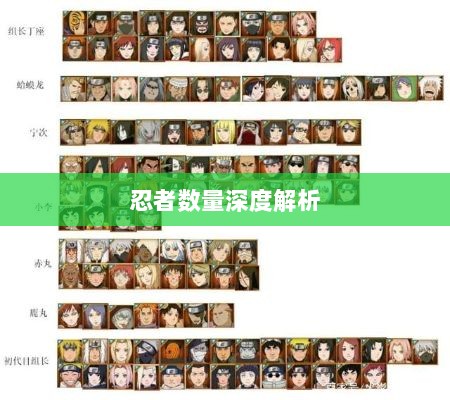 火影手游中忍者数量深度解析-图1 火影手游中忍者数量深度解析-图1