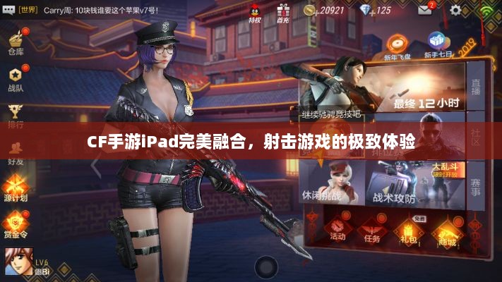 CF手游iPad完美融合，射击游戏的极致体验-图1