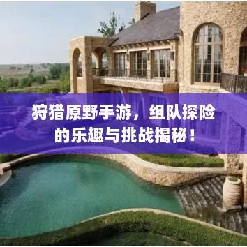狩猎原野手游,组队探险的乐趣与挑战揭秘!-图1 狩猎原野手游,组队探险的乐趣与挑战揭秘!-图1
