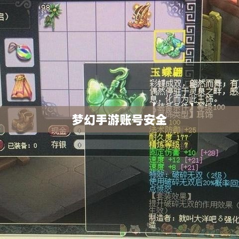 梦幻手游账号安全指南,如何预防账号被盗风险-图1 梦幻手游账号安全指南,如何预防账号被盗风险-图1