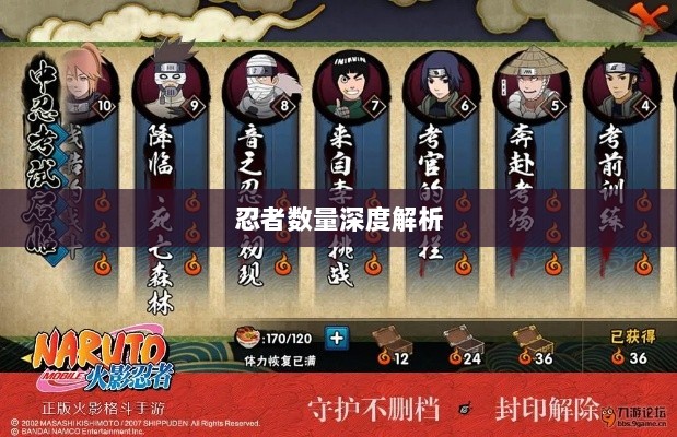 火影手游中忍者数量深度解析-图1 火影手游中忍者数量深度解析-图1