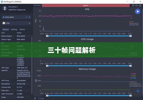 手游原神帧率问题解析，是否仅有三十帧？-图1