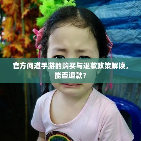 官方问道手游的购买与退款政策解读，能否退款？-图1