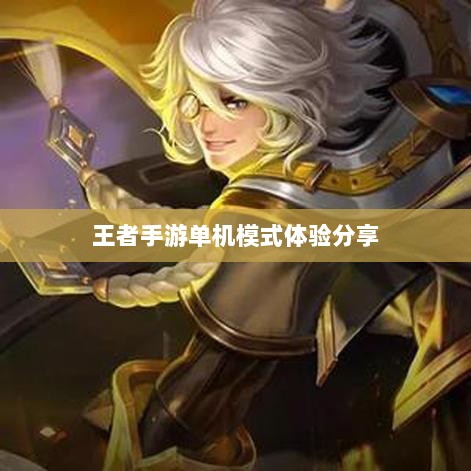王者手游单机模式体验分享-图1