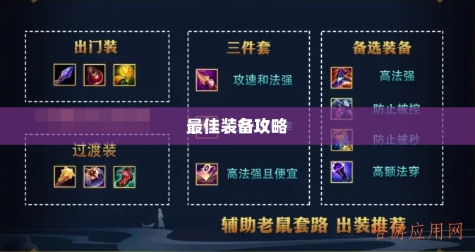 手游老鼠最佳装备推荐攻略-图1 手游老鼠最佳装备推荐攻略-图1