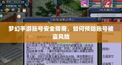 梦幻手游账号安全指南，如何预防账号被盗风险-图1