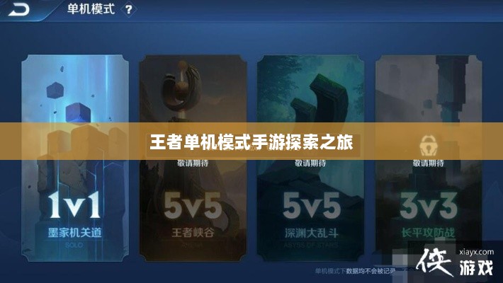 王者单机模式手游探索之旅-图1