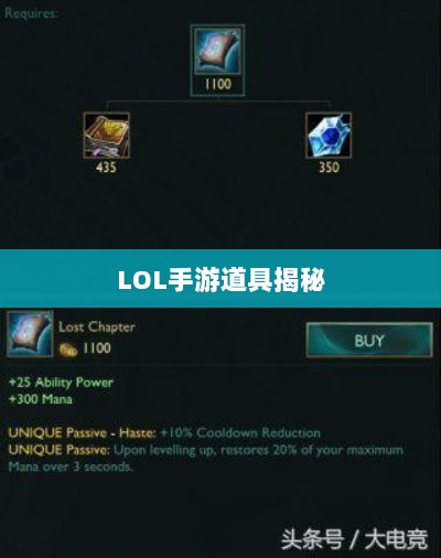 LOL手游神秘道具揭秘,鬼书真实身份揭晓-图1 LOL手游神秘道具揭秘,鬼书真实身份揭晓-图1