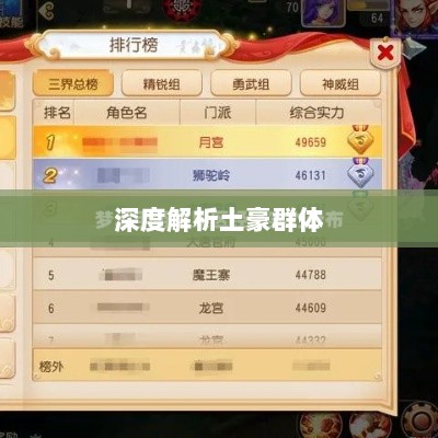 梦幻手游苹果区土豪揭秘,土豪群体深度解析-图1 梦幻手游苹果区土豪揭秘,土豪群体深度解析-图1
