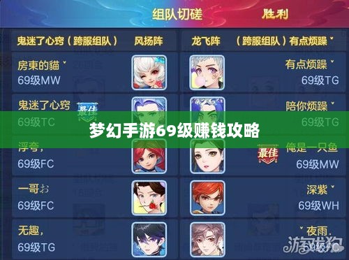 梦幻手游69级赚钱攻略,玩转游戏经济,轻松实现收益最大化-图1 梦幻手游69级赚钱攻略,玩转游戏经济,轻松实现收益最大化-图1