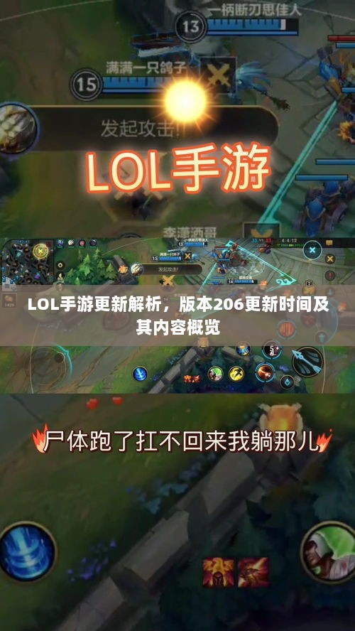 LOL手游更新解析，版本206更新时间及其内容概览-图1