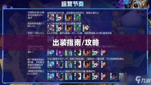 手游龙女战斗装备打造攻略，无敌出装指南-图1