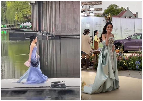 两代小龙女齐聚杭州西湖,李若彤与刘亦菲同框亮相-图2 两代小龙女齐聚杭州西湖,李若彤与刘亦菲同框亮相-图2
